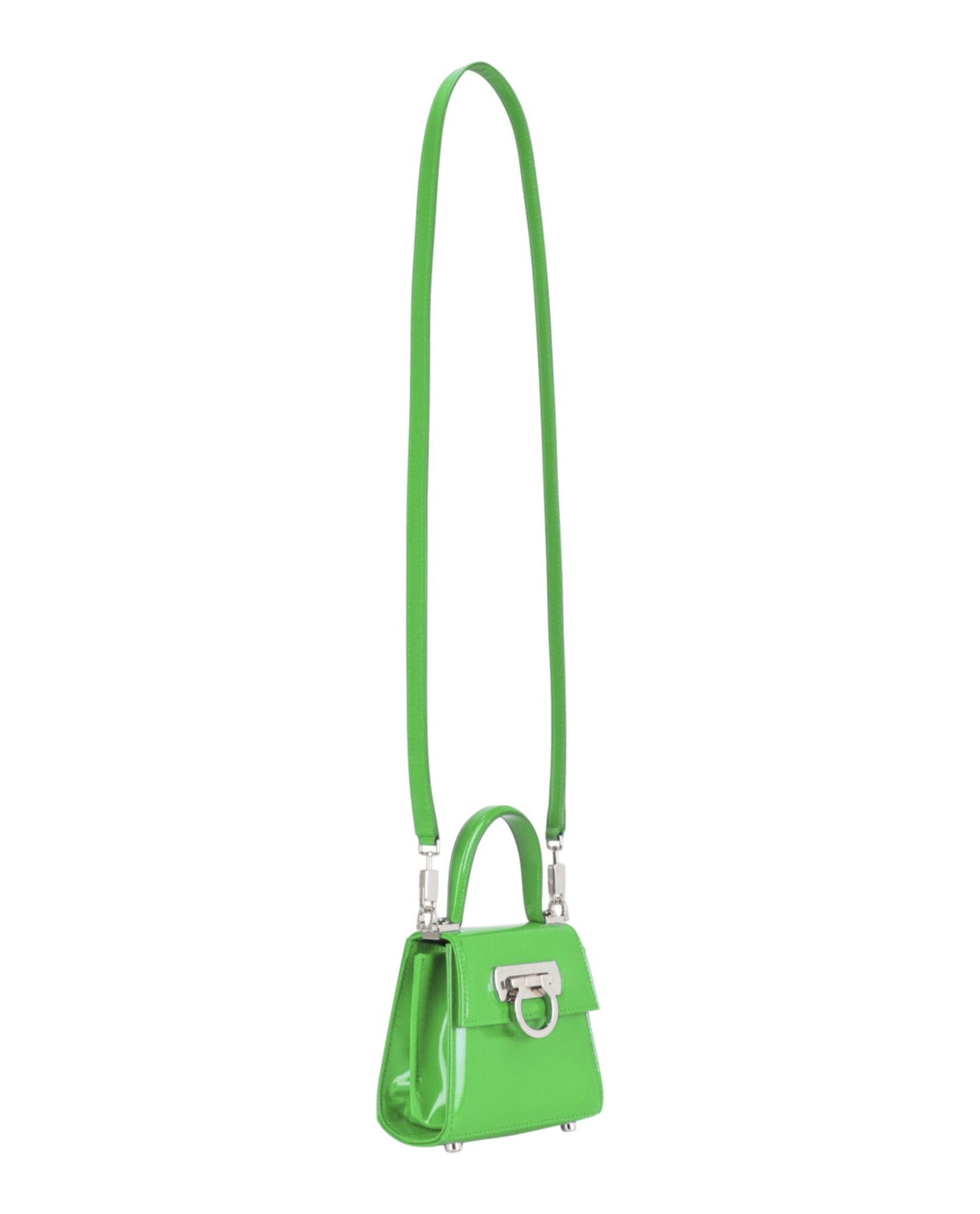 Ferragamo Womens Micro Iconic Top Handle
