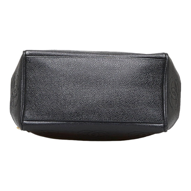 Chanel Matte Caviar Coco Mark Handbag Tote Bag 4 series