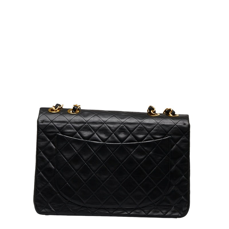 Chanel Leather Deauville Matelasse Shoulder Bag