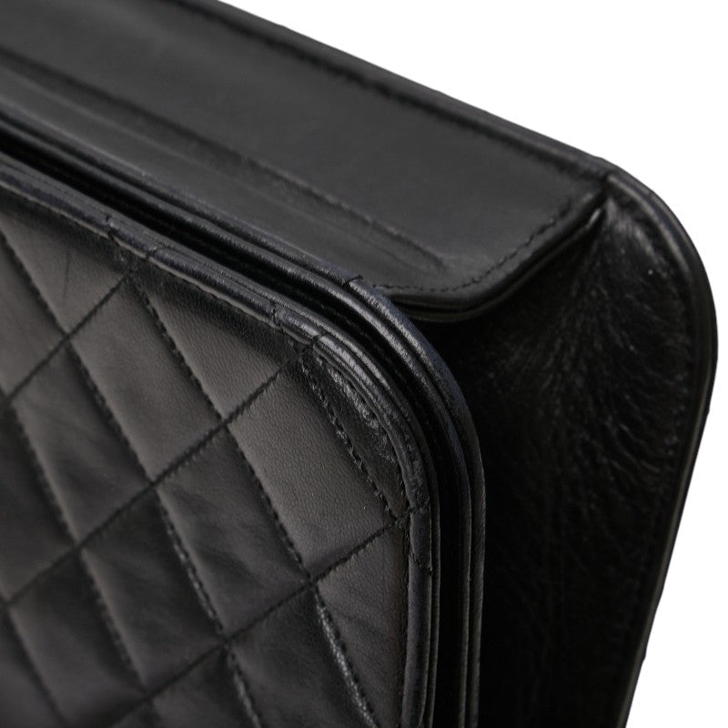 Chanel Matelasse Lambskin Shoulder Bag