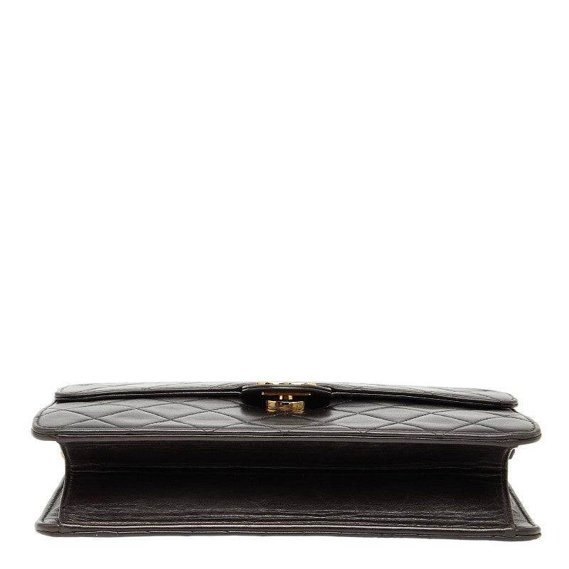 Chanel Coco Mark Matelasse Lambskin Shoulder Bag