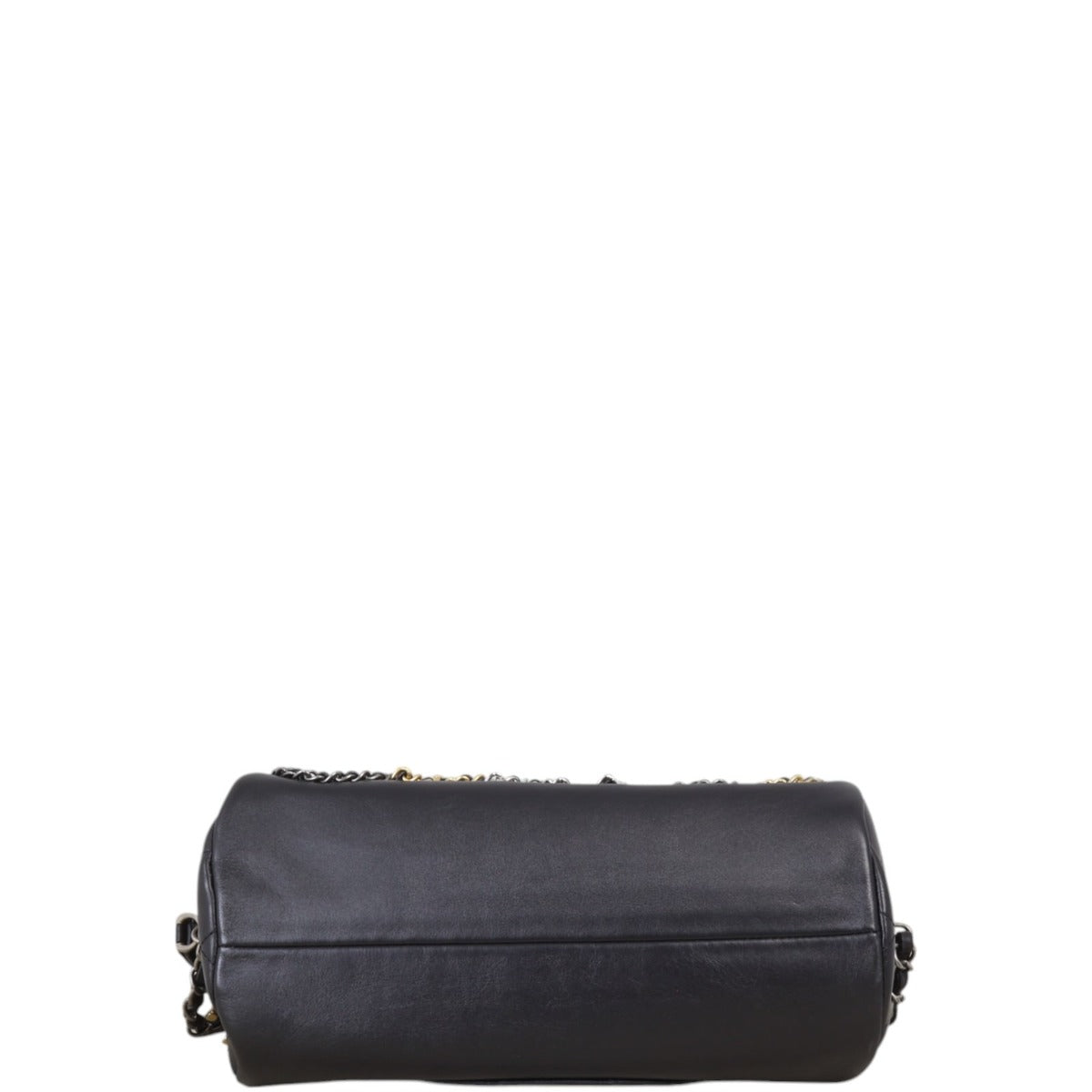 Chanel Signature Written in Chain Bowling Bag