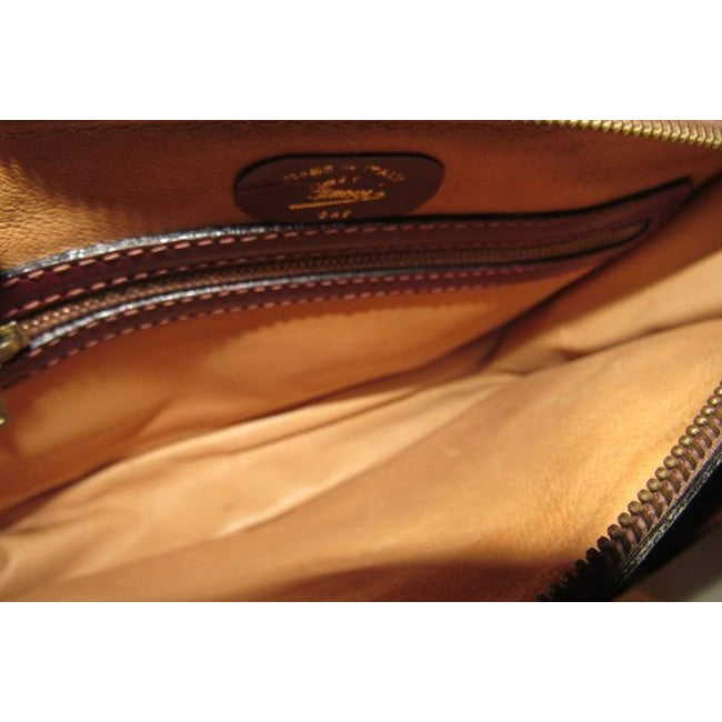 Gucci   Hobo Style Burgundy Small G Logo Print Canvas And Burgundy Leather