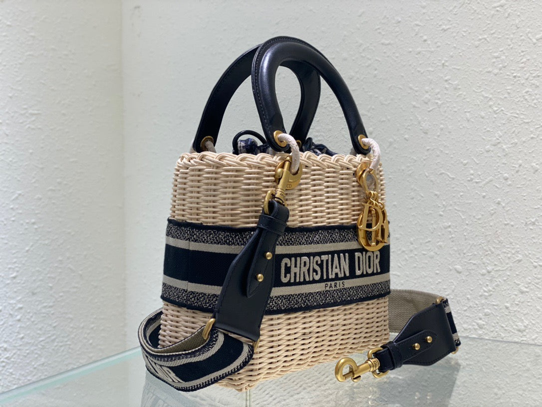 Top Quality Mini Lady Bag Black, For Women, Womens Handbags 17cm/6.5in CD M0505CMVO_M808