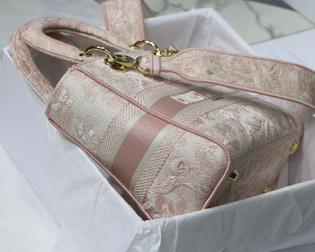 Top Quality MeTop Qualityum Lady D-Lite Bag Pink, For Women, Womens Handbags 24cm/9.5in CD M0565OTDT_M912