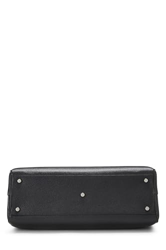 Gucci, Black Leather Zumi Top Handle Bag Medium, Black