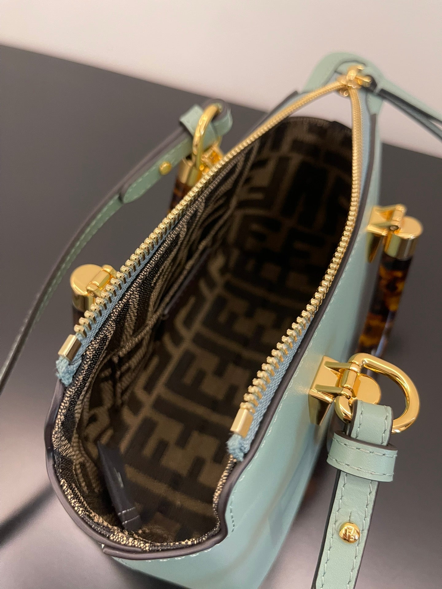 Top QualityTop Quality By The Way Mint Green Mini Bag For Woman 17cm/6.5in 8BS067ABVLF03HW
