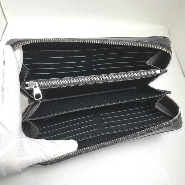 LOUIS VUITTON business bag N41503 Damier Grafitto Canvas Graphite Long Wallet Purse Damier Grafitte Zippy XL mens  d