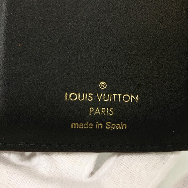 LOUIS VUITTON Coin case M68725 PVC, leather Brown camel Portefeuille Dauphine Monogram reverse compact Women  d
