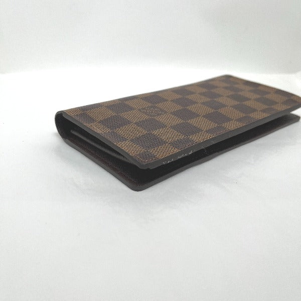 LOUIS VUITTON Bifold Wallet N60017 Damier canvas Brown Wallet with card pocket Damier Portefeuille Blaza mens(Unisex)  d