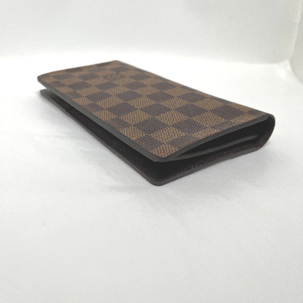LOUIS VUITTON Bifold Wallet N60017 Damier canvas Brown Wallet with card pocket Damier Portefeuille Blaza mens(Unisex)  d