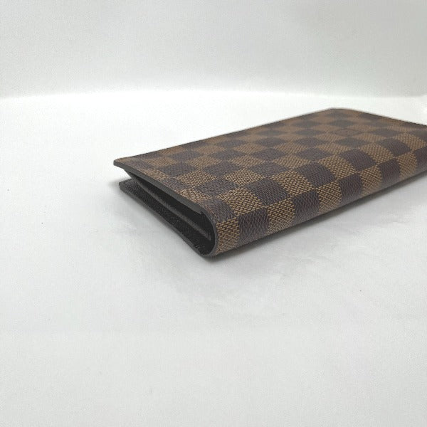 LOUIS VUITTON Bifold Wallet N60017 Damier canvas Brown Wallet with card pocket Damier Portefeuille Blaza mens(Unisex)  d