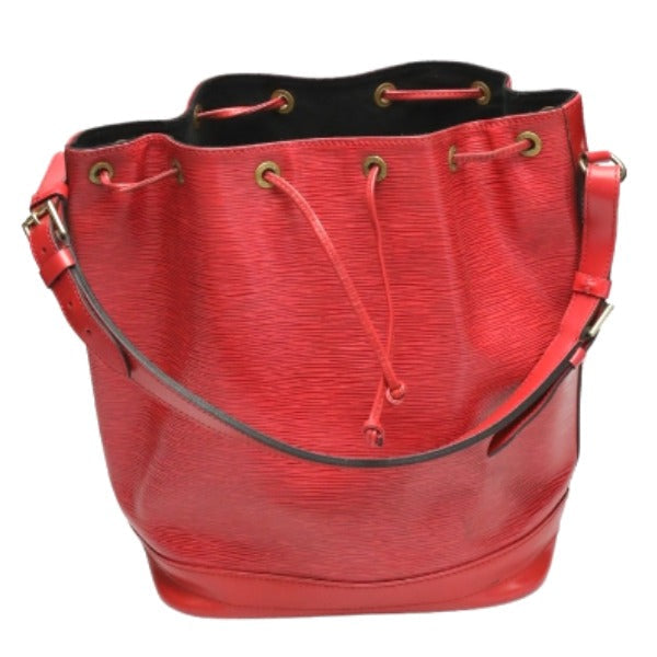 LOUIS VUITTON Shoulder Bag M44107 Epi Leather Castarian red Drawstring type Epi Petit Noe Women