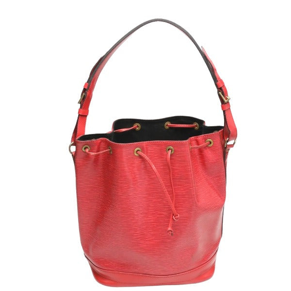 LOUIS VUITTON Shoulder Bag M44107 Epi Leather Castarian red Drawstring type Epi Petit Noe Women