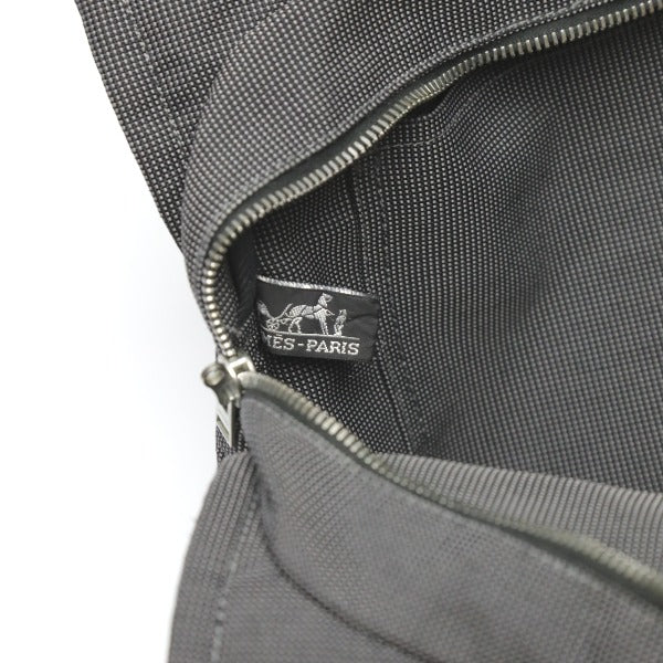 HERMES Tote Bag canvas gray MM Her Line unisex(Unisex)  d