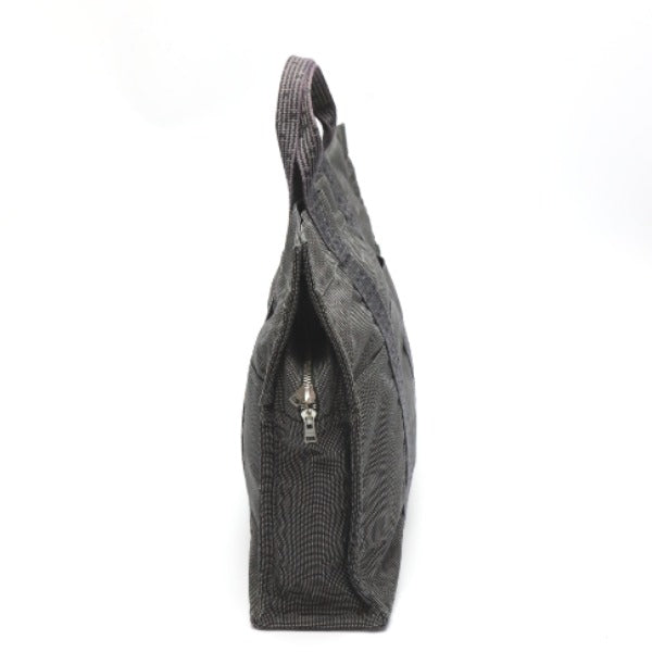 HERMES Tote Bag canvas gray MM Her Line unisex(Unisex)  d