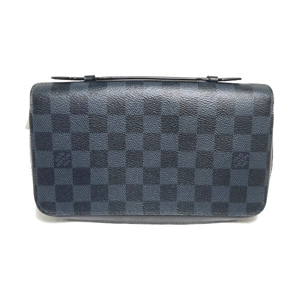 LOUIS VUITTON business bag N41590 Damier canvas cobalt Wallet Damier Cobalt Zippy XL mens  d
