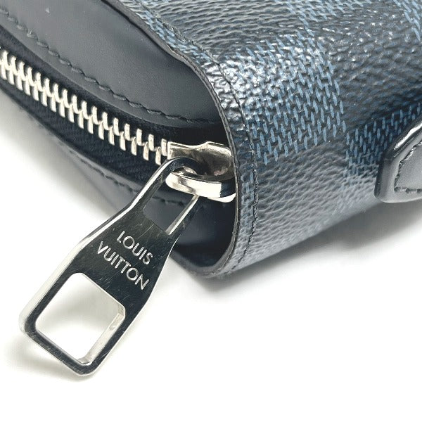 LOUIS VUITTON business bag N41590 Damier canvas cobalt Wallet Damier Cobalt Zippy XL mens  d