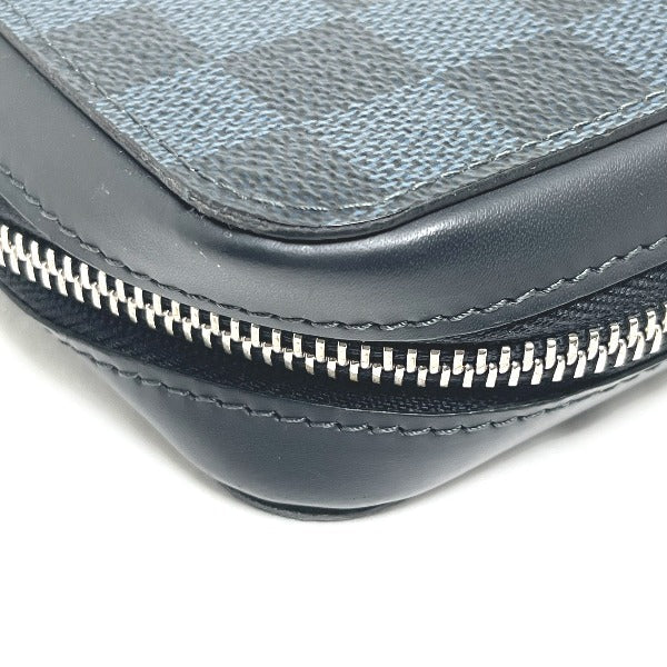 LOUIS VUITTON business bag N41590 Damier canvas cobalt Wallet Damier Cobalt Zippy XL mens  d