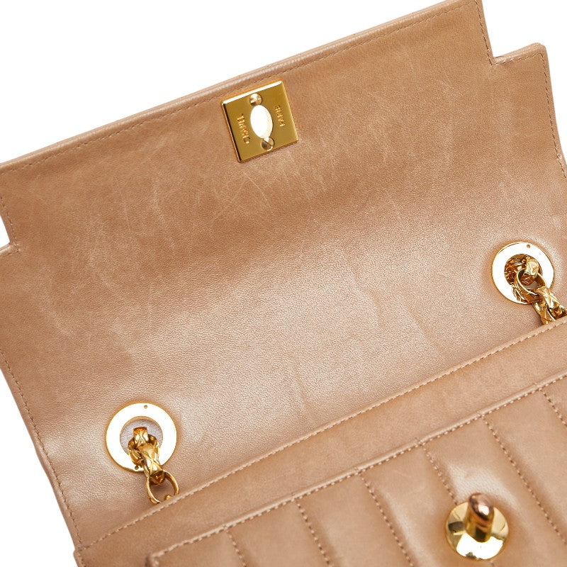 Chanel Mademoiselle Coco Mark Lambskin Shoulder Bag