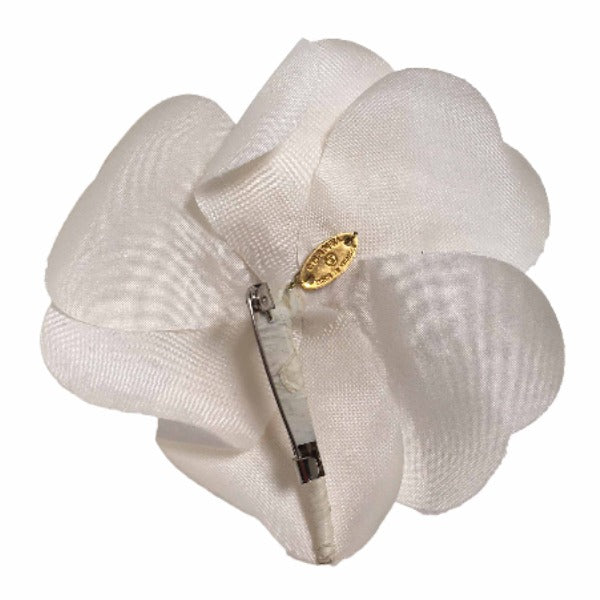 CHANEL Brooch Not specified white Brooch Camelia corsage Women  d