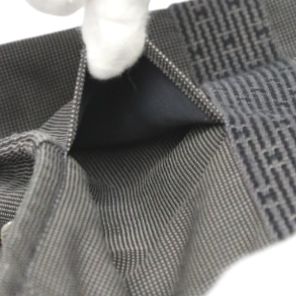 HERMES Tote Bag canvas gray Tote Bag Business bag Her LineTote MM unisex(Unisex)  d