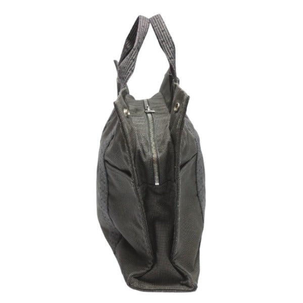 HERMES Tote Bag canvas gray Tote Bag Business bag Her LineTote MM unisex(Unisex)  d