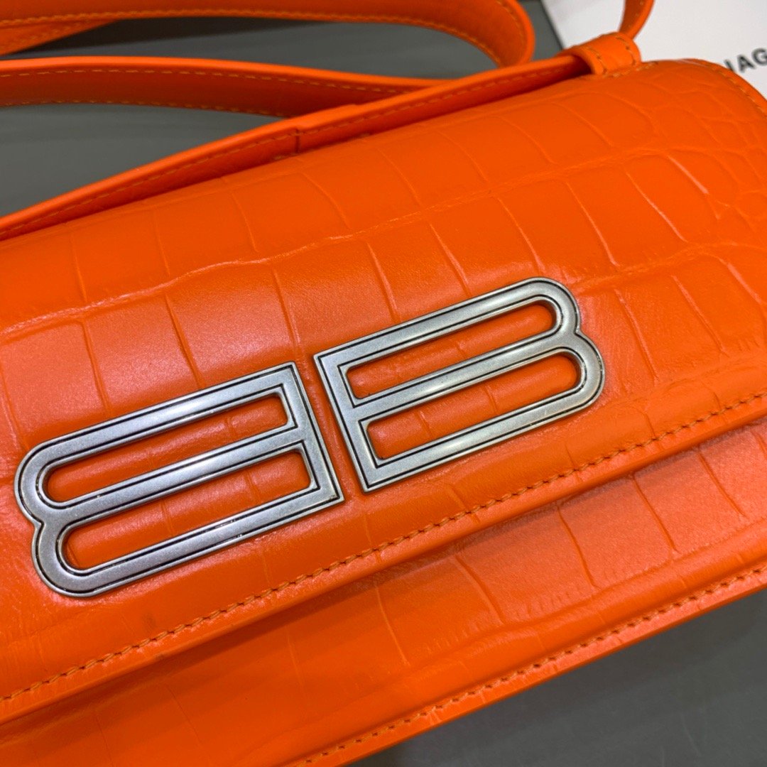 Top Quality Gossip Small Shoulder Bag Orange, For Women,  Bags 9.1in/23cm