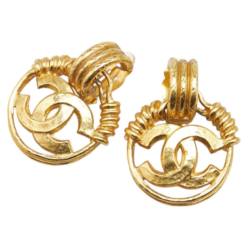 Chanel Coco Mark Swing Earrings