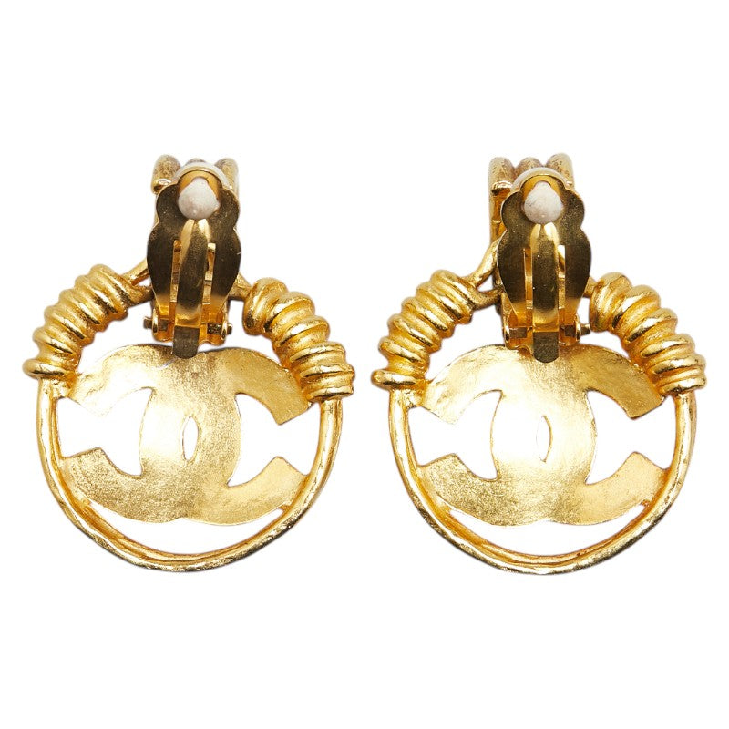 Chanel Coco Mark Swing Earrings