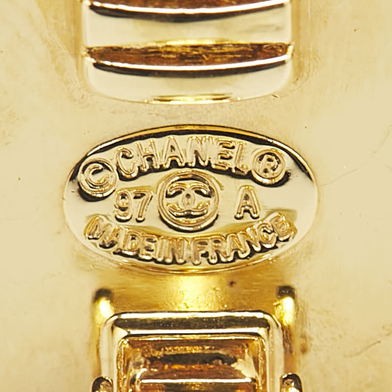 Chanel Turnlock Coco Mark Earrings