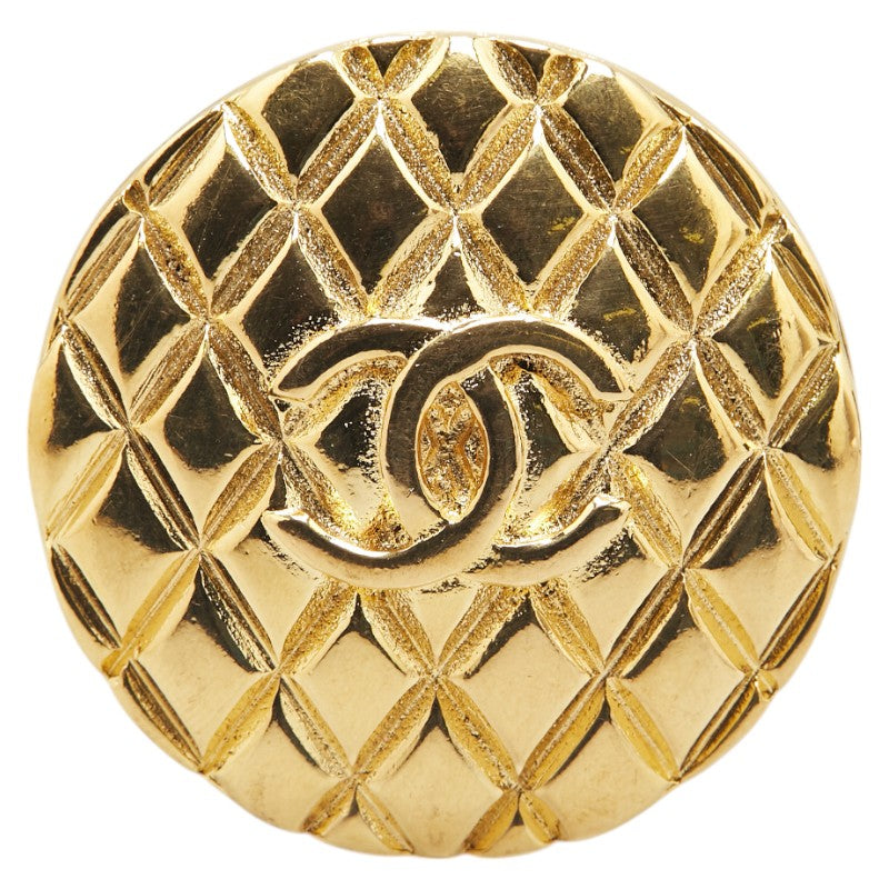Chanel Coco Mark Matelasse Brooch