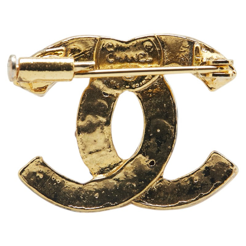 Chanel Coco Mark Rhinestone Brooch