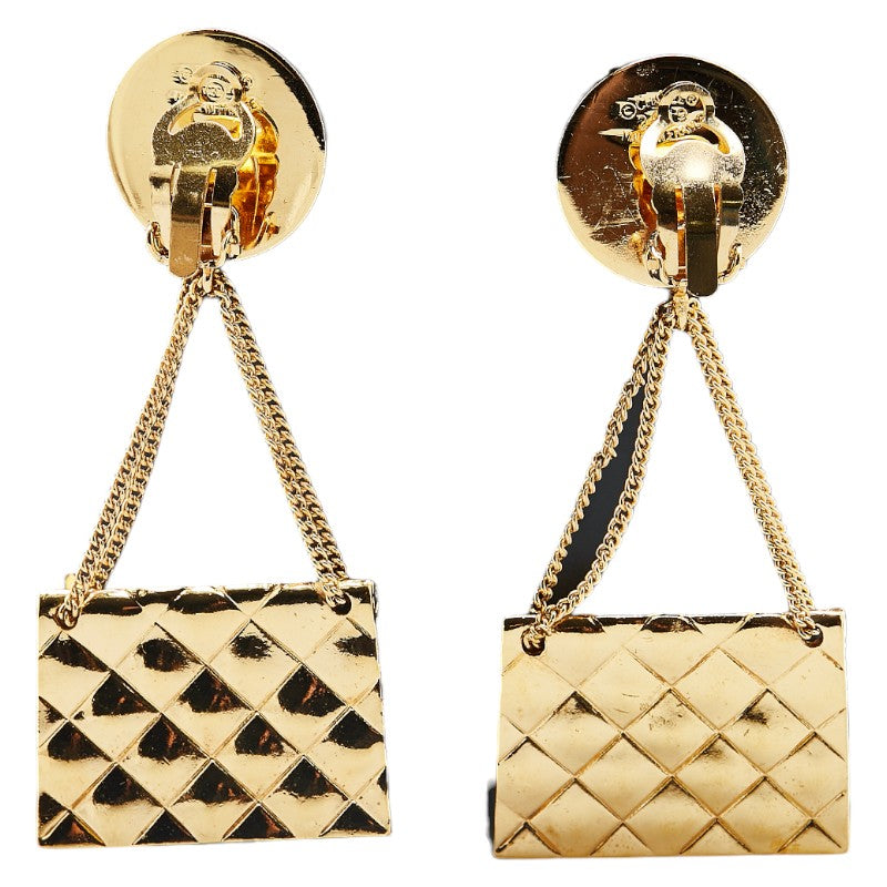 Chanel Coco Mark 31 RUE CAMBON PARIS Matelassé Earrings