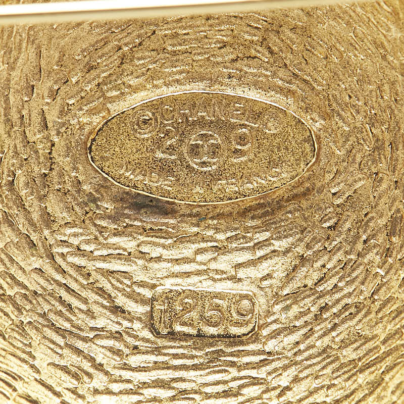 Chanel Gold Plated Coco Mark Brooch