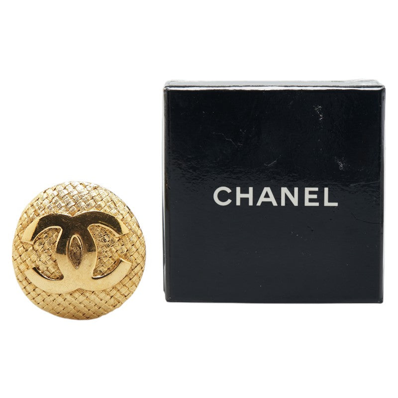 Chanel Gold Plated Coco Mark Brooch
