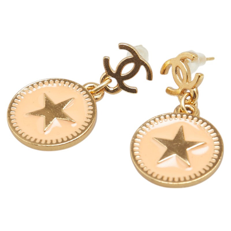 Chanel Swing Coco Mark Star Earrings