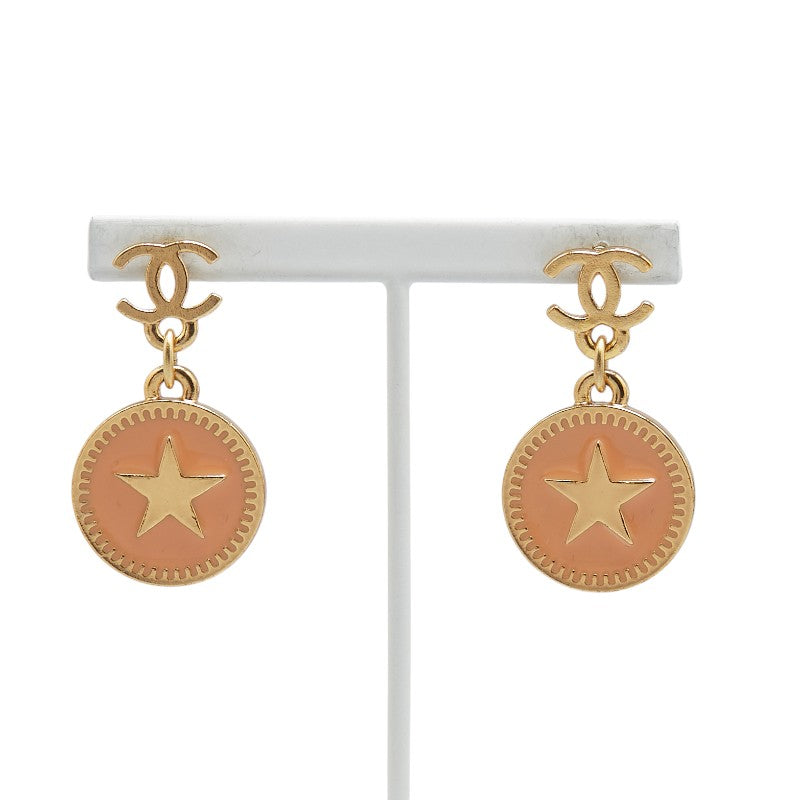 Chanel Swing Coco Mark Star Earrings