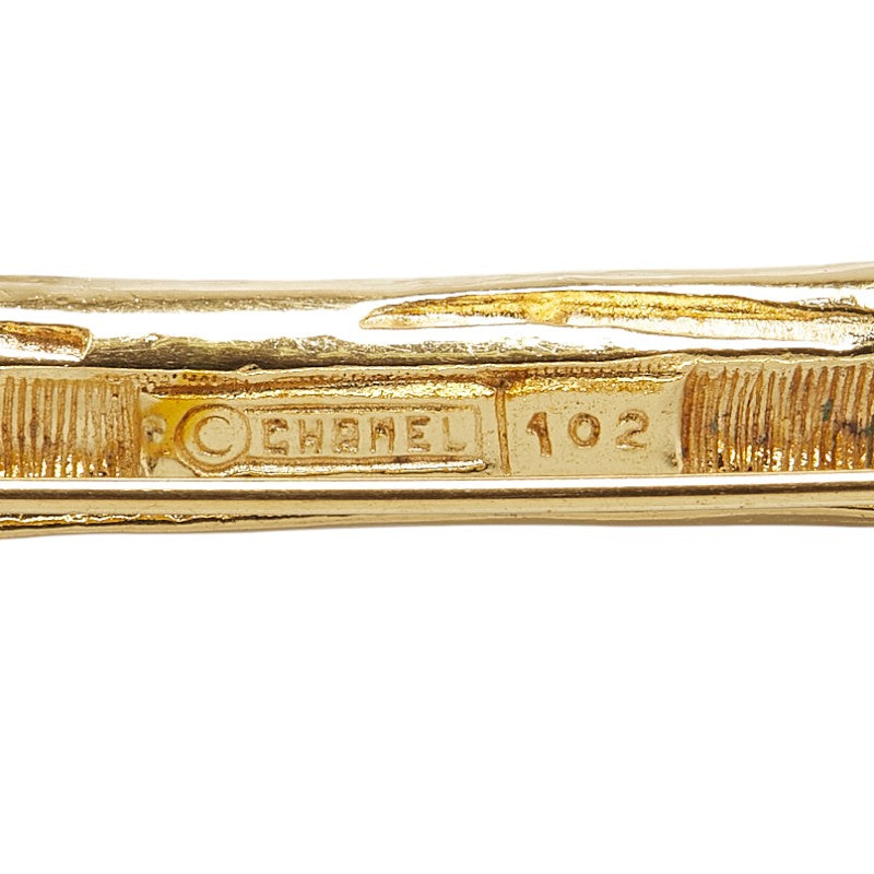 Chanel Bamboo Gripoix Brooch