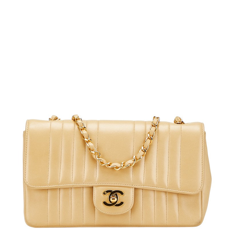 Chanel Coco Mark Mademoiselle Lambskin Shoulder Bag
