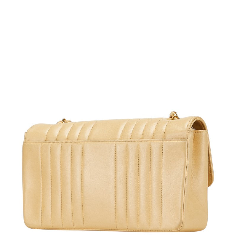 Chanel Coco Mark Mademoiselle Lambskin Shoulder Bag
