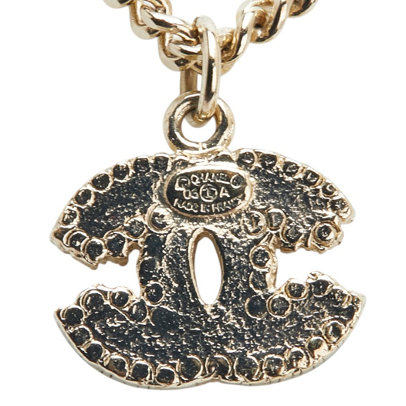 Chanel Coco Mark Rhinestone Necklace