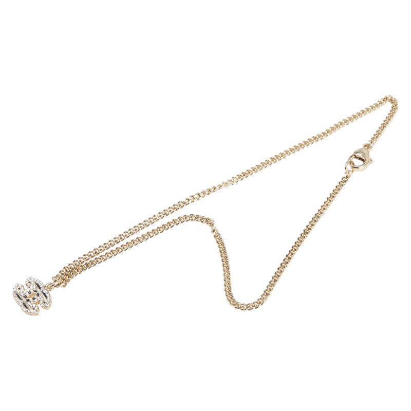 Chanel Coco Mark Rhinestone Necklace
