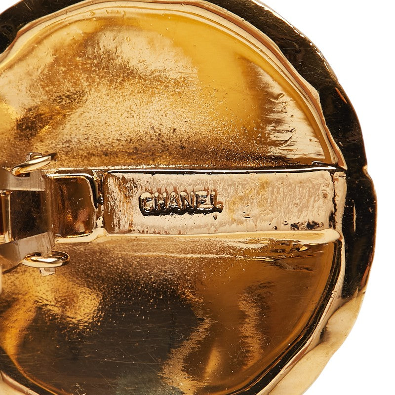 Chanel Coco Mark Matelasse Earrings