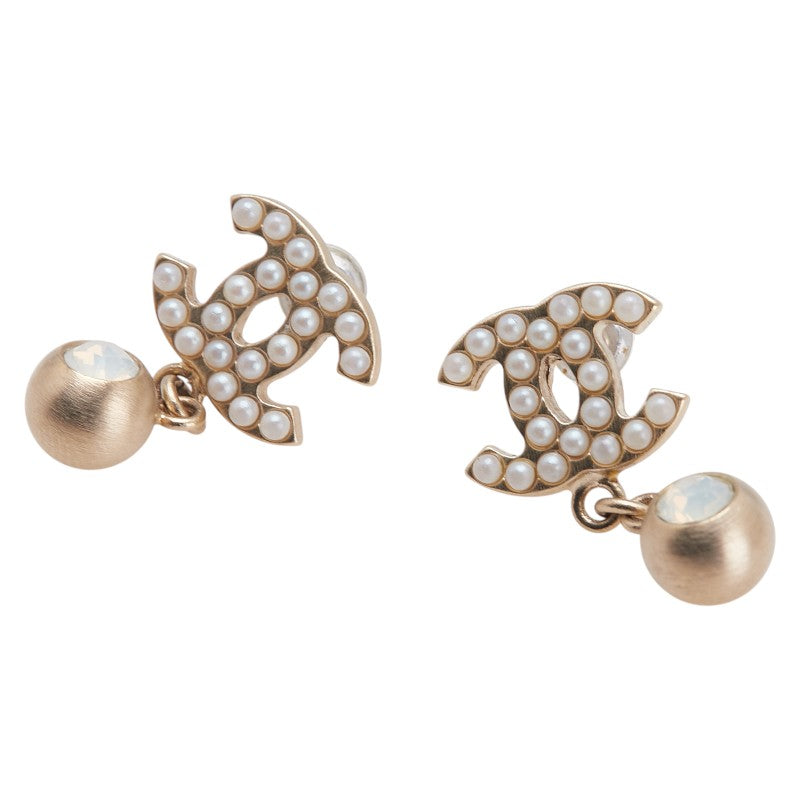Chanel Coco Mark Swing Stud Earrings