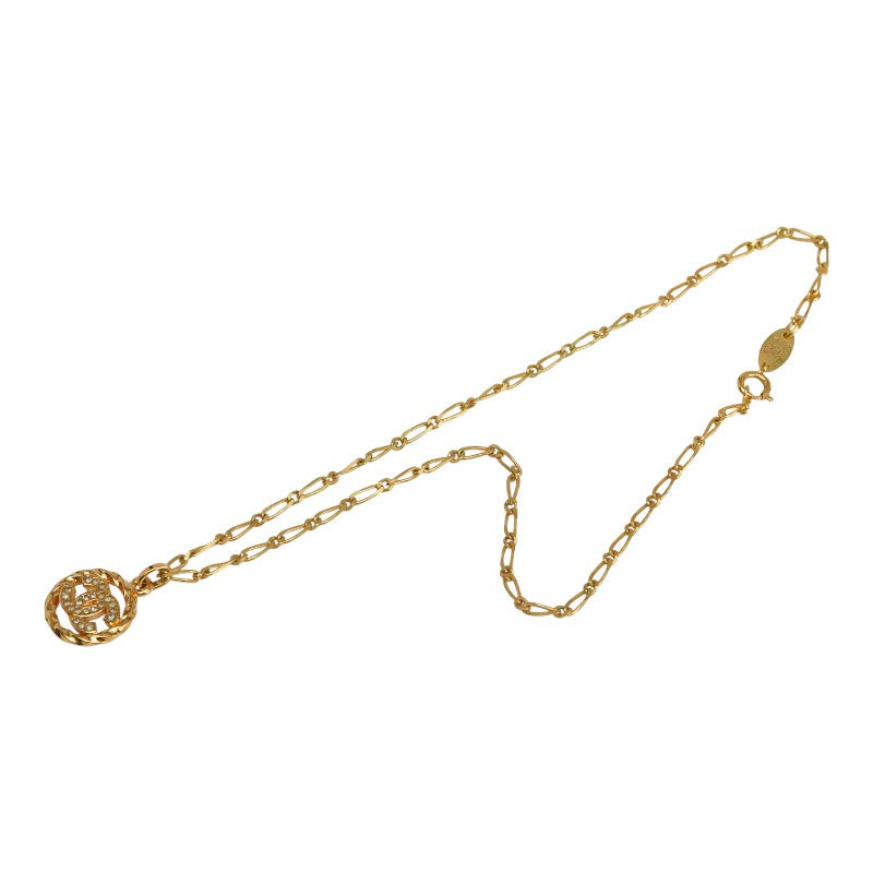 Chanel Coco Mark Round Necklace