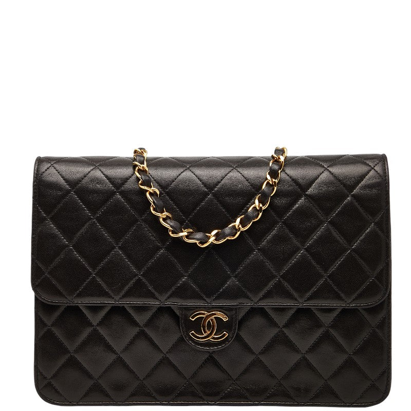 Chanel Coco Mark Matelasse Lambskin Shoulder Bag