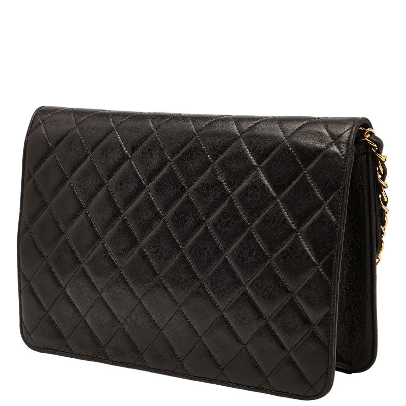 Chanel Coco Mark Matelasse Lambskin Shoulder Bag
