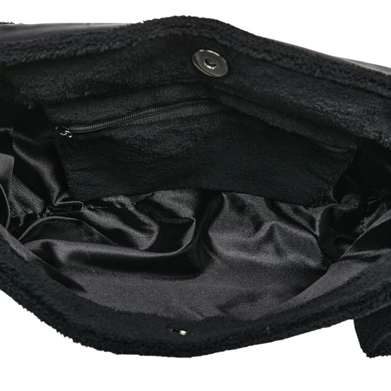 Chanel Coco Mark Shoulder Bag Black