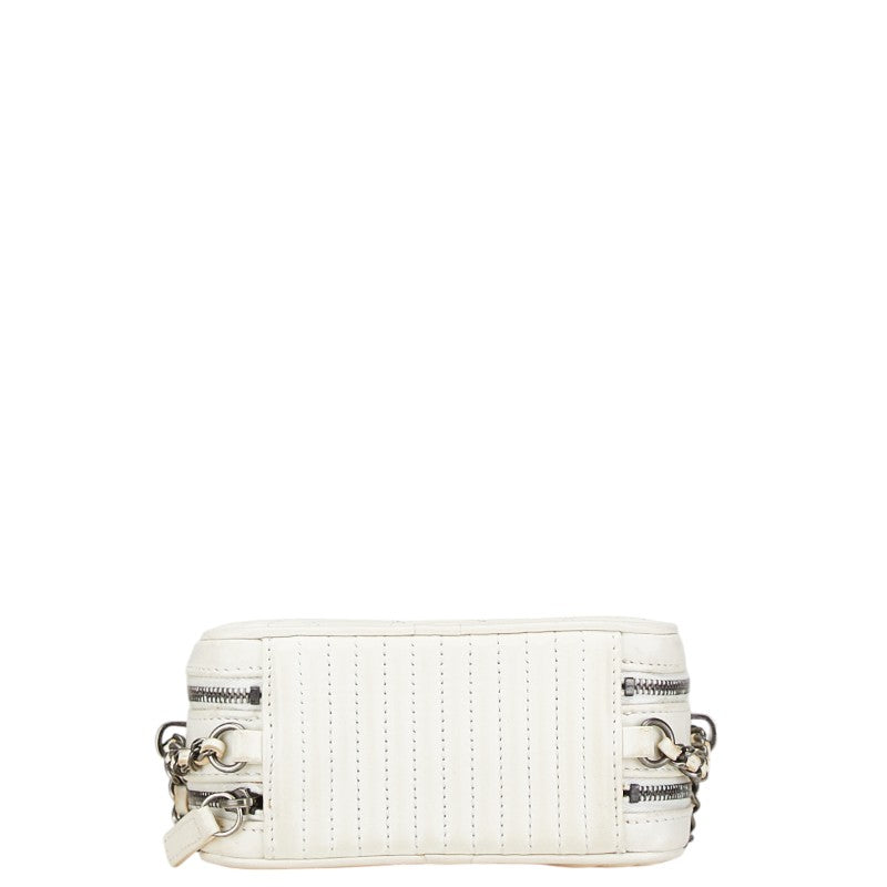 Chanel Boy Chanel Coco Mark Lambskin Shoulder Bag